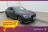 BMW 730 d xDrive Taklucka Luftfjädring H/K Massage 360° Drag