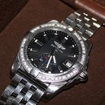BREITLING Galactic 36 klocka med diamanter (0,66ctv)