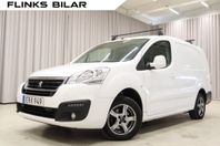 Peugeot Partner 99HK L2 Nedlackad Sensorer Bluetooth Momsbil