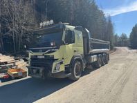 Volvo FMX Tippbil, underbett, hyvelblad