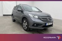 Honda CR-V 2.2 4WD 150hk Executive M&K Värm Pano Skinn