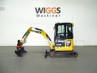 CAT 302CR Rototilt R1 / 4-slang / Direktinfäst S40