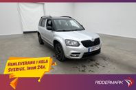Skoda Yeti 1.4 TSI 4x4 150hk Monte Carlo Kamera Drag CarPlay