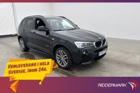 BMW X3 xDrive20d M Sport D-Värmare Surround HiFi Skinn Drag