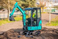 REA!! Grävmaskin Sunward SWE 17F - Minigrävare -1.7ton