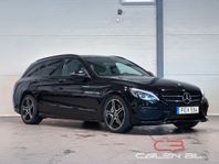 Mercedes-Benz C 220 T d AMG Värmare Drag Navi Skinn Night