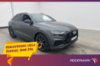 Audi Q8 50 TDI Q S Line B&O Luftfj Pano Värmare 360 Cockpit