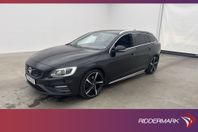 Volvo V60 Polestar D5 AWD 230hk R-Design Värmare Skinn Navi