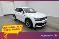 Volkswagen Tiguan 2.0 TSI 190hk 4M R-Line Kamera P-Värm Drag