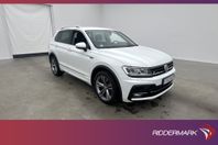 Volkswagen Tiguan 2.0 TSI 190hk 4M R-Line P-Värm Kamera Drag