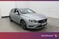 Volvo V60 D5 R-Design Taklucka VOC H/K Värmare Kamera Skinn