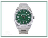 Rolex Oyster Perpetual 41 "Green, UNWORN, 124300" - 2025