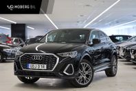 Audi Q3 Sportback 45 TFSI e S Line B-kamera Cockpit Värmare