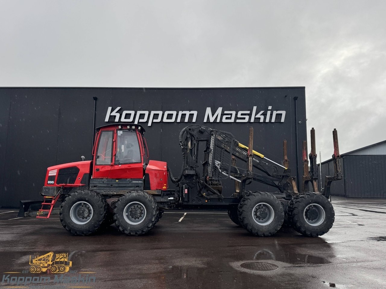 Komatsu 895, 9800h - Skotare