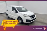Peugeot Partner 1.6HDi 99hk Värmare PDC Dragkrok Farthållare
