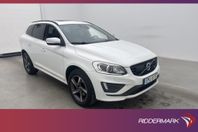 Volvo XC60 D4 AWD R-Design VOC Pano Värmare Skinn BLIS Drag