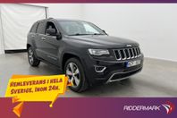 Jeep Grand Cherokee V6 4WD Overland M&K-Värm Pano Skinn Drag