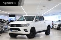 Toyota Hilux 2.4 AWD 150hk Drag B-kamera Värmare Skinn MOMS