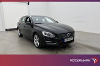 Volvo V60 D4 190hk Summum D-Värm Skinn Elstol Navi Adap-fart