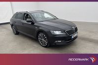 Skoda Superb Kombi 4x4 L&K Panorama Värm Skinn CarPlay Drag