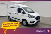 Ford Transit Custom L2H2 Värm Drag Kamera CARPLAY Moms 1-Äga