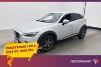 Mazda CX-3 SKYACTIV-G 120hk Optimum M&K-Värm BOSE HUD Kamera