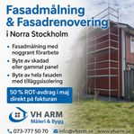 Målare Fasadmålning boka redan idag Täby Danderyd Sollentuna