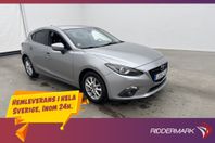Mazda 3 Sport SKYACTIV-G 120hk Vision Navigation P-Sensorer