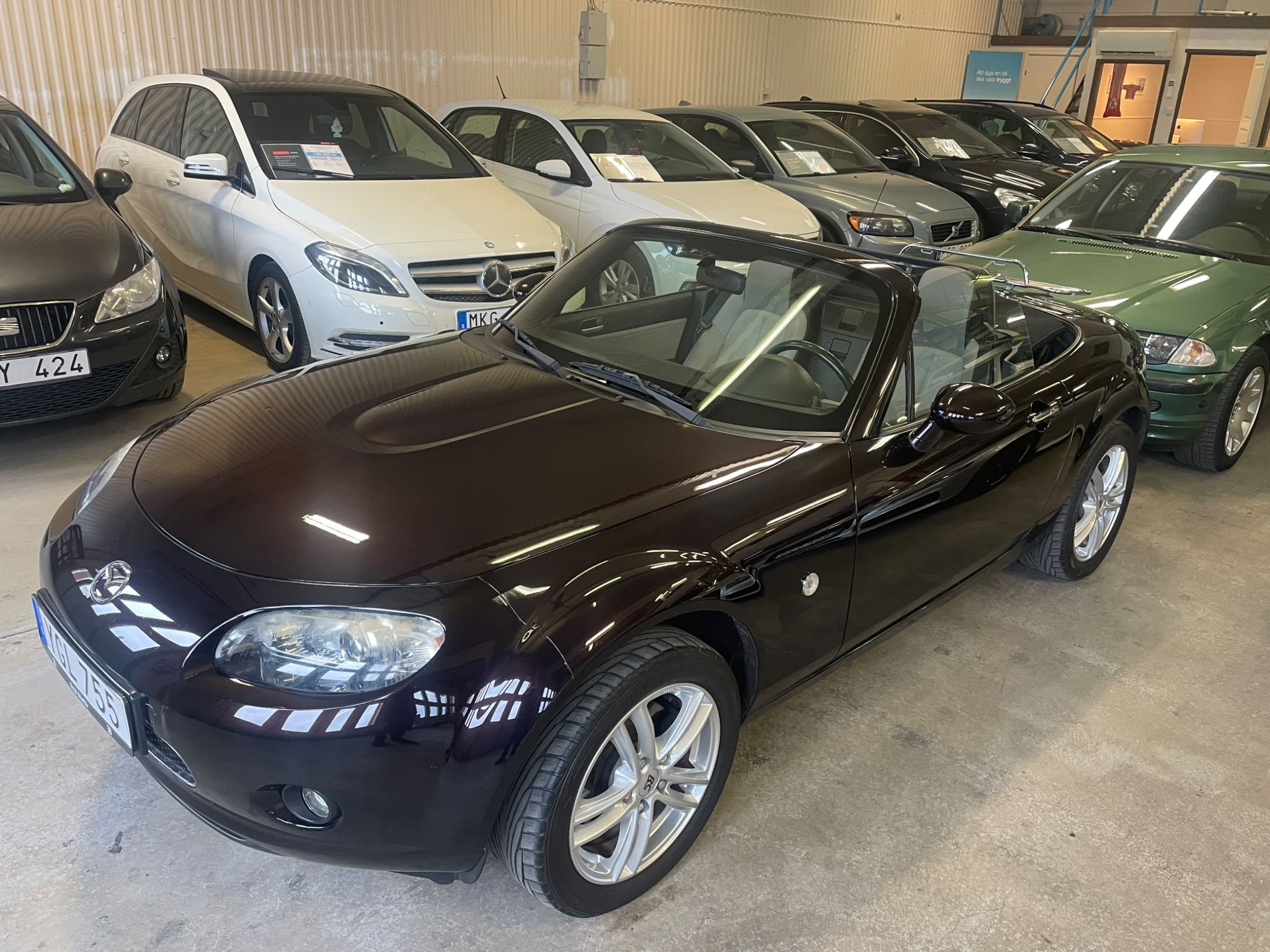 Mazda MX-5 Roadster Coupe 1.8 MZR Manuell, 5-trinn, 126hk, 2008