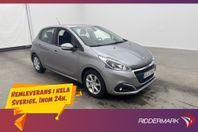 Peugeot 208 1.2 VTi 83hk Motor & Kupévärmare Farthållare
