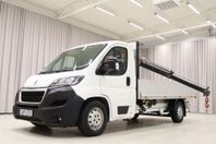 Peugeot Boxer 163HK Flak Kranbil Drag Värmare EnÄgare Moms