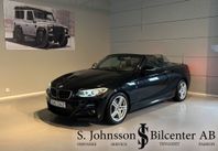 BMW 220 i Convertible M Sport |Nyservad Drag 1 Ägare |184hk