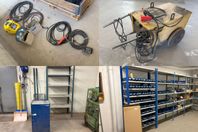 Svetstillbehör, Pinnsvets, Förvaringshylla & Skåp
