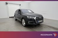Audi Q7 e-Tron TDI Quattro S-Line Värmare Pano BOSE Dragkrok