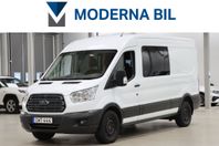 Ford transit 350 Crew Van 2.0 TDCi AUT EU6 MOMS 5-SITS