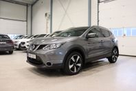Nissan Qashqai 1.2 DIG-T del läder 360° Pano Navi 115hk
