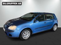 Volkswagen Golf 5-dörrar 1.6 FSI Trendline-Nybesiktad-MoKv