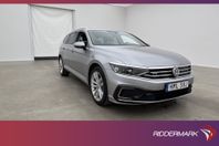 Volkswagen Passat GTE Cockpit Värmare Kamera Skinn Drag