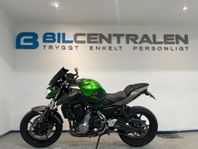 Kawasaki Ninja Z650 besiktigad och servad