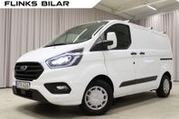 Ford Transit Custom Servicebil Dubbeldörr Inredning Momsbil