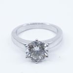 Ring vitguld med diamant 1xca2,50ct