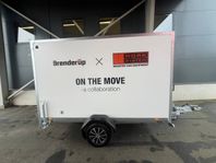 Brenderup Arbetssläp CD300BD-1000 kg komplett m. inredning