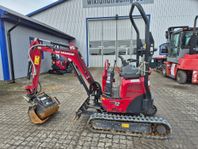 Begagnad Yanmar ViO12 / 1,2t minigrävare