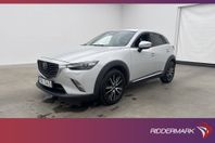 Mazda CX-3 SKYACTIVE AWD 150hk Optimum BOSE Kamera HUD Drag