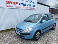 Hyundai Getz 5-dörrar 1.1/ LÅG MIL/ BESIKTAD