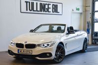 BMW 428 i Cab 245HK Sportline 19'' Alu Elstolar Lågmil