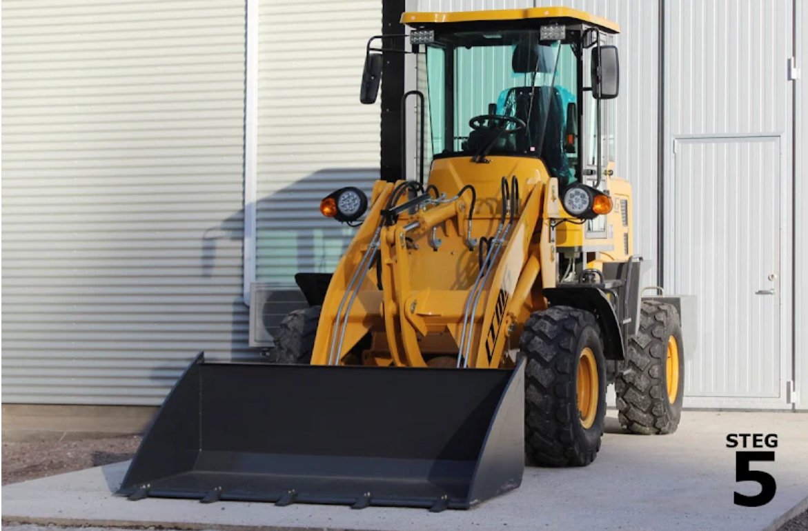 Hjullastare LT910 - 4x4 - 75h...