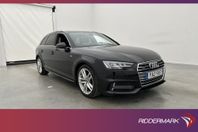 Audi A4 TDI Q 190hk S-Line Värmare Cockpit Drag Kamera
