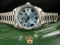 Rolex Day-Date 40 228206 Platinum Fullset 2015