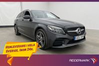 Mercedes-Benz C 300 T e 320hk AMG Värmare Kamera Navi Drag